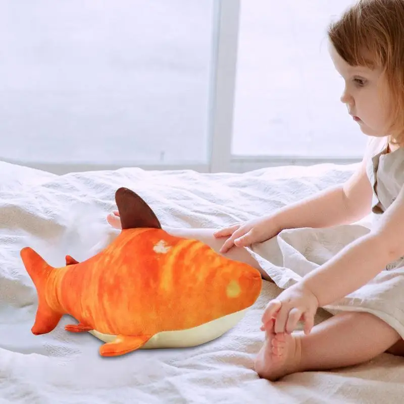 

Shark Plush Cute Shark Plushy Stuffed Toys Hugging Pillow And Throw Pillow Christmas Decor And New Year Gifts Shark Doll