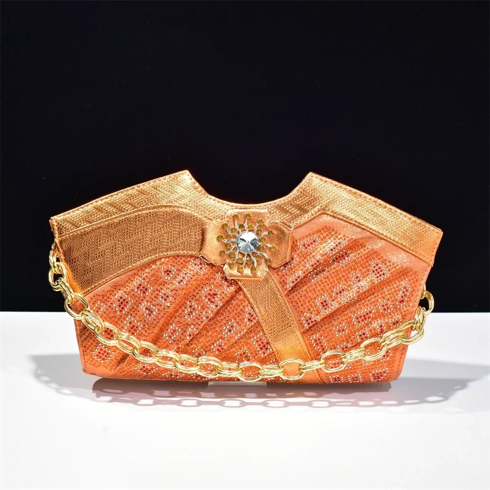 

Новая модная вечерняя сумка, сумка-клатч с ручкой для женщин, вечерние клатчи со стразами, элегантная блестящая женская сумка для банкета
