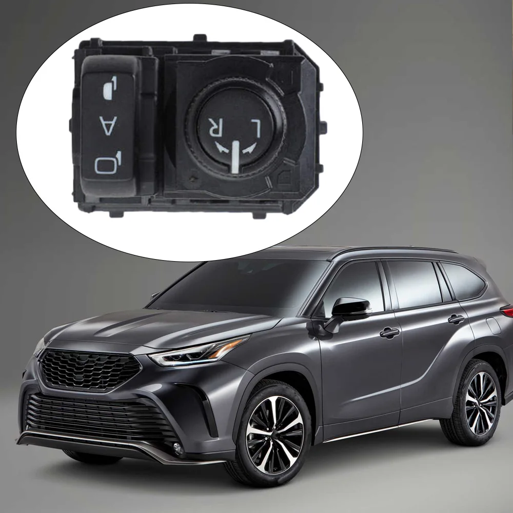 

12 Pins Car Side Rearview Mirror Adjustment Control Switch for Toyota for Highlander 2021 LHD 84872-0E180, 848720E180