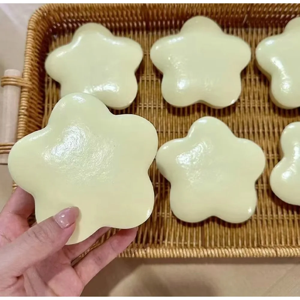 Jouet anti-stress étoile jaune souple à remontée lente, jouet à pincer anti-anxiété, jouet de décompression super doux et mignon à rebond, cadeaux amusants