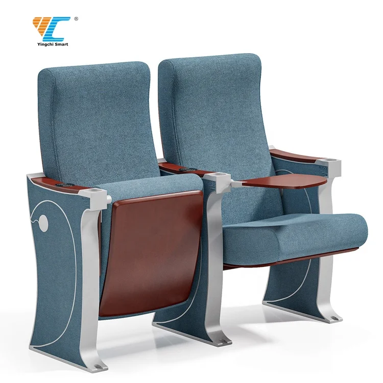Public Comfortable Customized Color Fabric Theater Furniture Folding Seats Home Office School Hotel Conference Lecture Hall