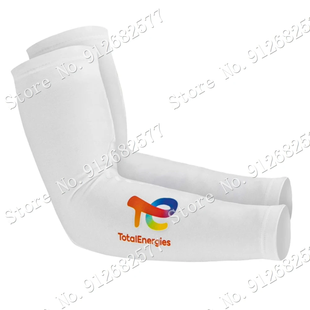 Total Energies Team 2025 Leg Warmers UV Protection Slovakia Cycling Arm Warmer Road Bike Leg Sleeve MTB