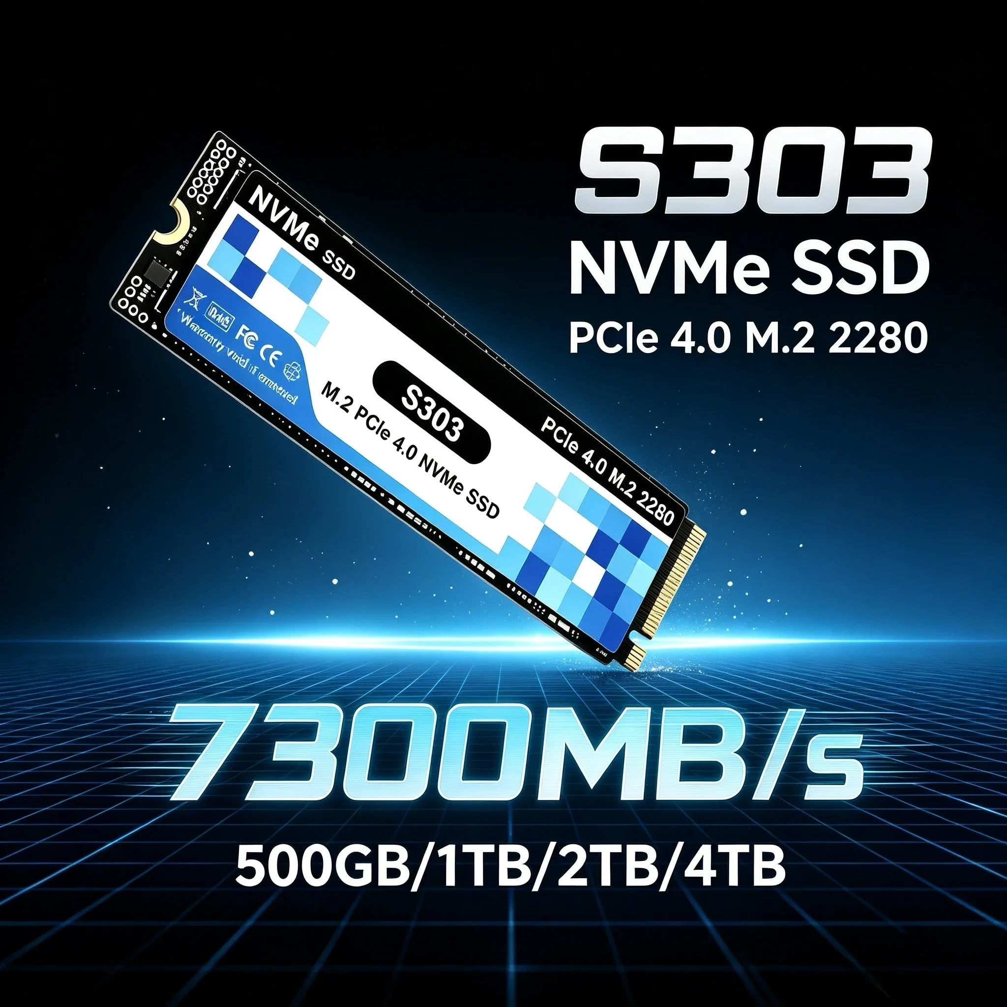 M.2 Nvme 4Tb Pcie 4.0 Ssd - 500 ГБ 1 ТБ 2 ТБ