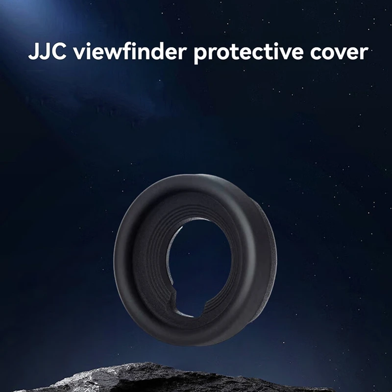 Silicone Round Eyecup Viewfinder For Fujifilm Cameras Compatible With GFX100 II, GFX100S, GFX50S II, X-H2S, X-T5