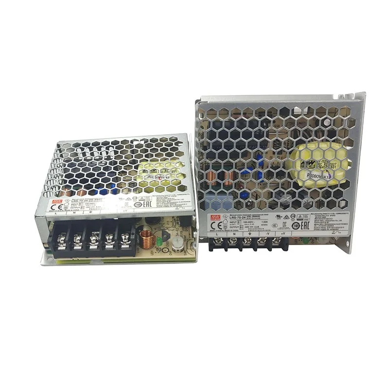 MEAN WELL LRS-75-24 Switching Power Supply Nch02 Dedicated Power Supply Input AC220V Output 24V 3.2A