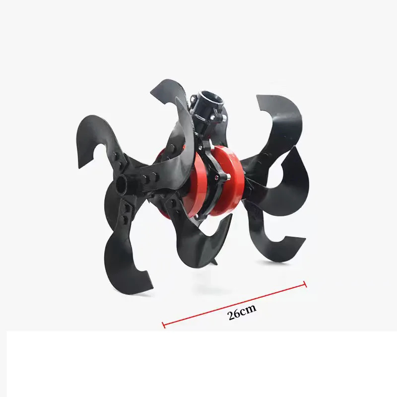 رخيصة حديقة أداة آلة تقطيع الفراشي العشب عجلة الرأس ، التربة تخفيف الرأس ، أداة إزالة الأعشاب الضارة أجزاء الحارث الصغيرة حديقة رئيس ، Cu