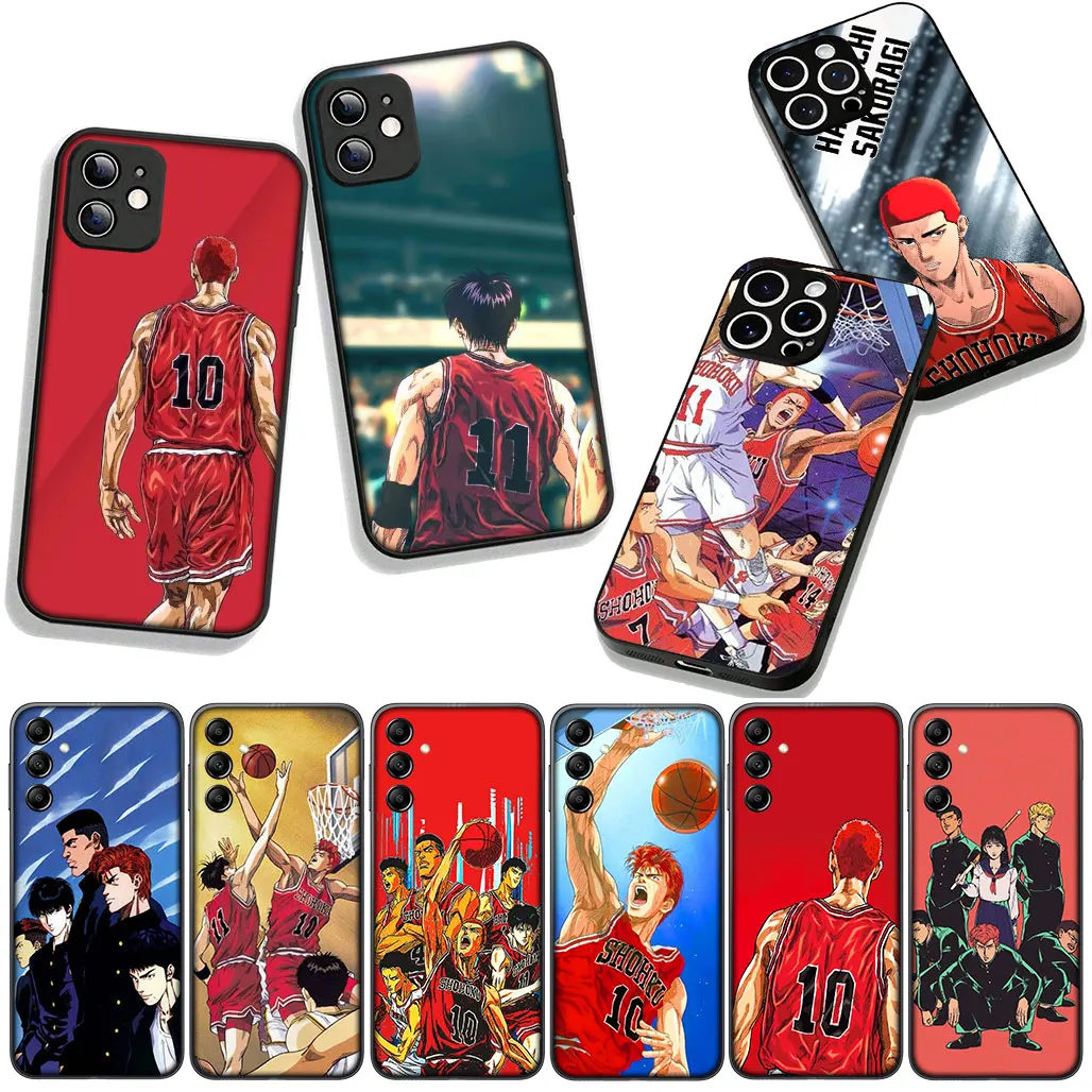 Для Samsung Galaxy A36 A17 A26 A07 A35 A54 S21 S20 FE S8 S9 S10 Plus A53 A13 A33 A34 Чехол для телефона Slam Dunk Basketball Anime Для Samsung Galaxy A36 A17 A26 A07 A35 A54 S21 S20 FE S8 S9 S10 Plus A53 A13 A33 A34 Чехол для телефона Slam Dunk Basketball Anime