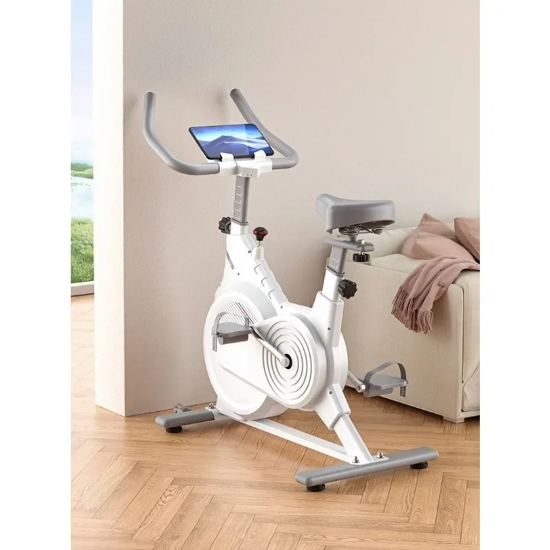Black and White Exercise Bikes for Weight Loss, Quiet Magnetic Resistance Home Gym Exercise Bikes 5