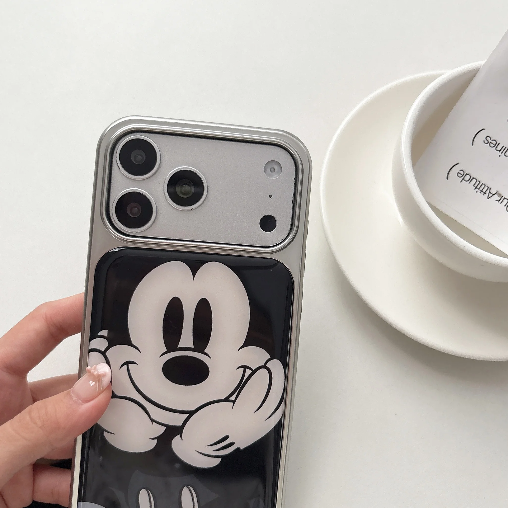 Capa de Celular Mickey para iP - Phone Cases With Camera Cover avaliação e preço