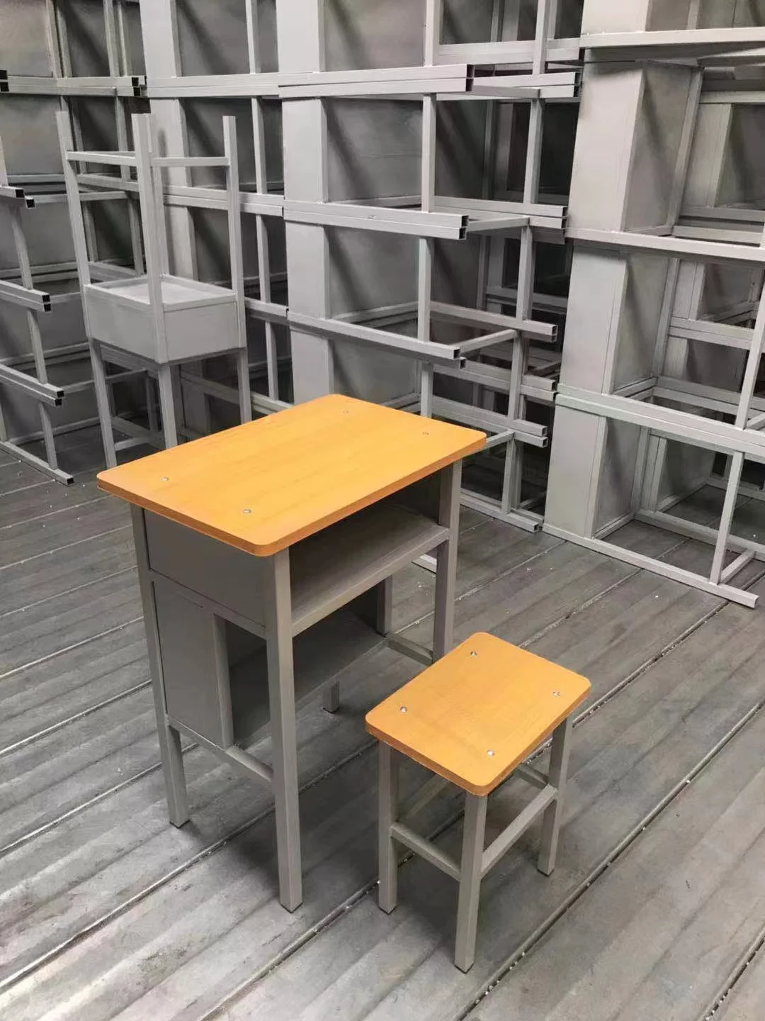 أفضل مكاتب وكراسي مدرسية مبيعًا أثاث مدرسي عالي الجودة للأطفال المدارس الابتدائية والثانوية المثالية #4