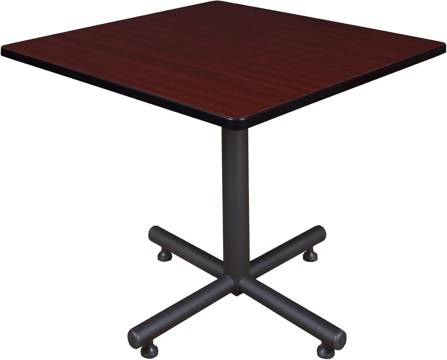 Kobe 42-Inch Square Breakroom Table, Mahogany