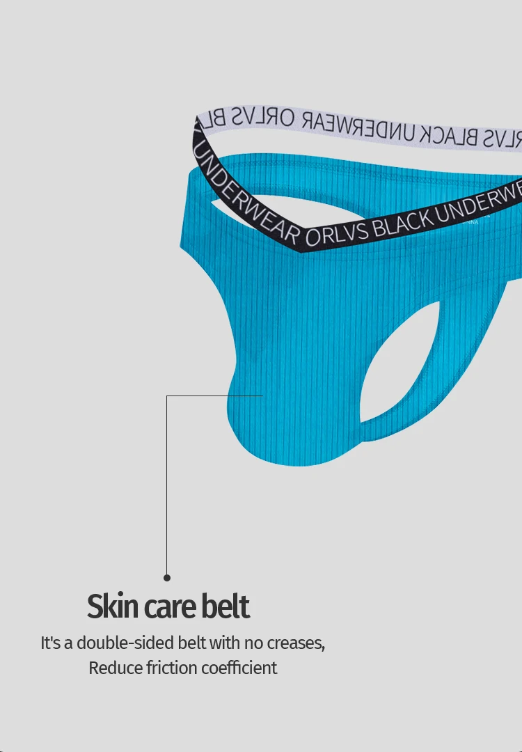 Perizoma separato per gli uomini, mutandine da uomo Sissy