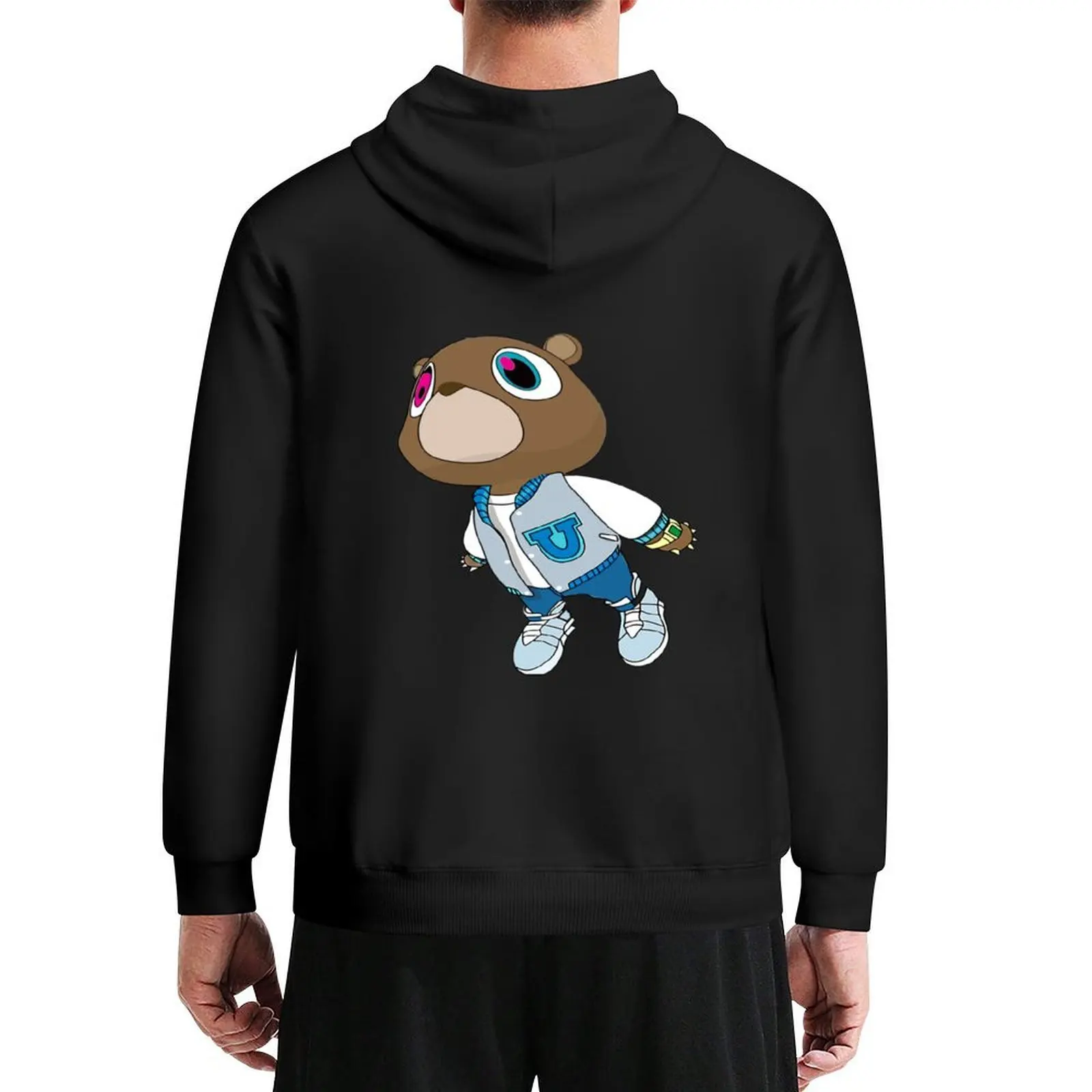 

kanye graduation Hoodie men's clothing korean autumn clothes clothes for men blouse men's hoodie sweatshirt