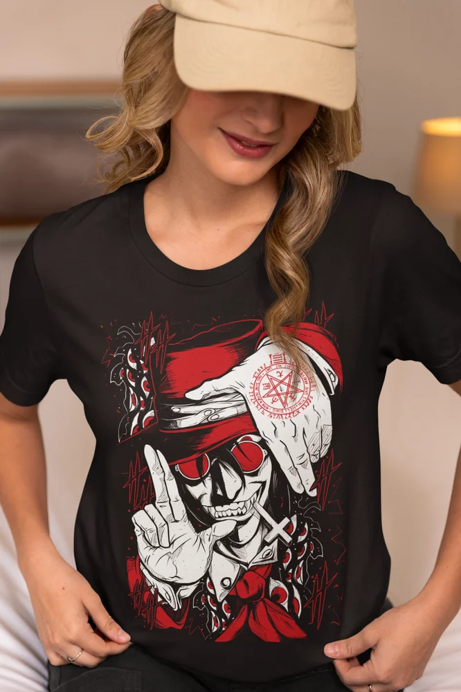 Ultimate Vampire new Unisex t-Shirt,Anime Hellsing Shirt,graphic tee All Size image 5