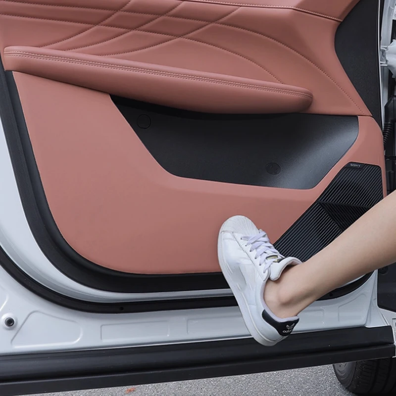 ل Changan UNI-Z UNIZ 2024 2025 باب السيارة مكافحة ركلة الوسادة ملحقات الحماية الداخلية الديكور مكافحة الحشف مقاومة للاهتراء #3