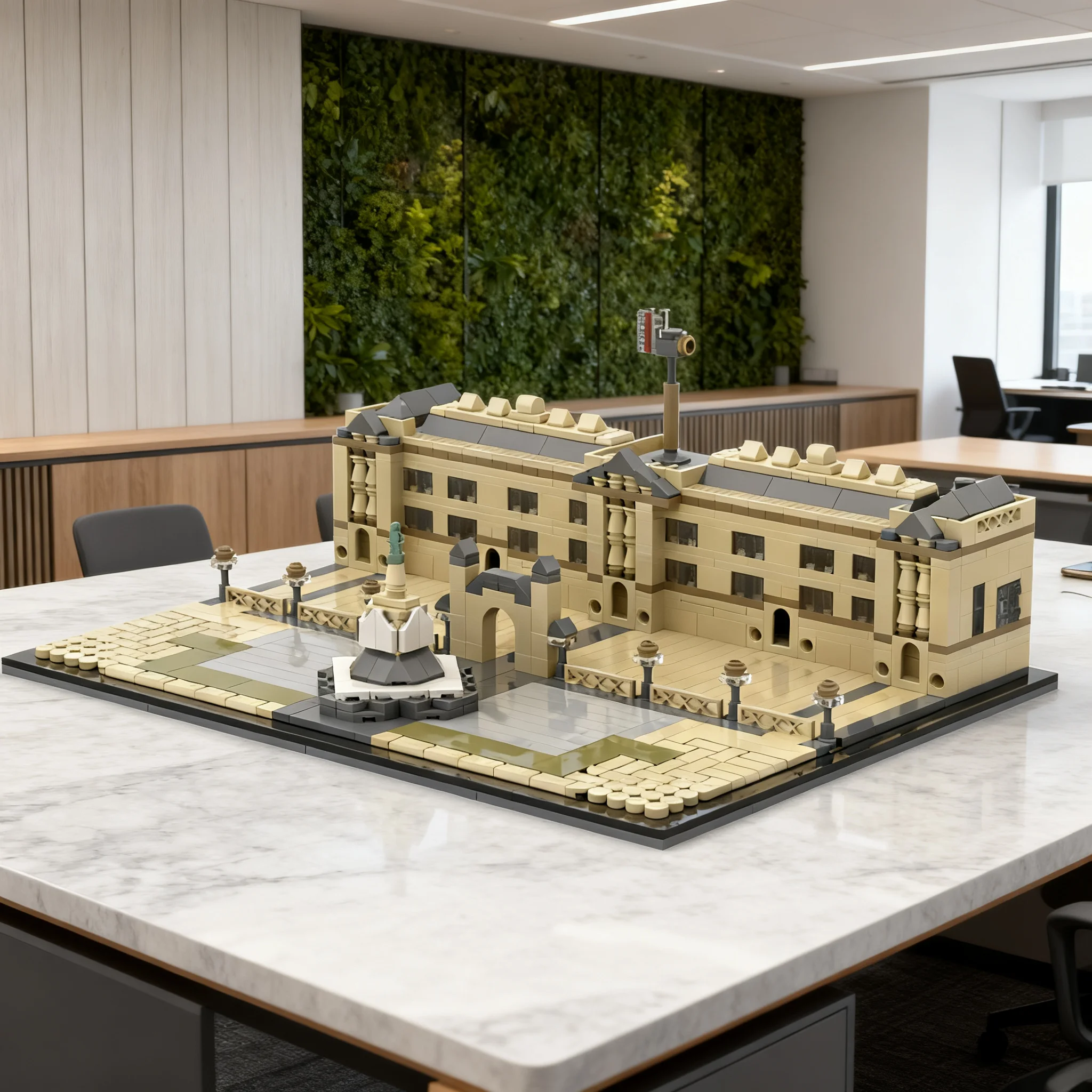 1076 ชิ้น โมเดลสถาปัตยกรรมพระร - Art Craft Building บทวิจารณ์และราคา