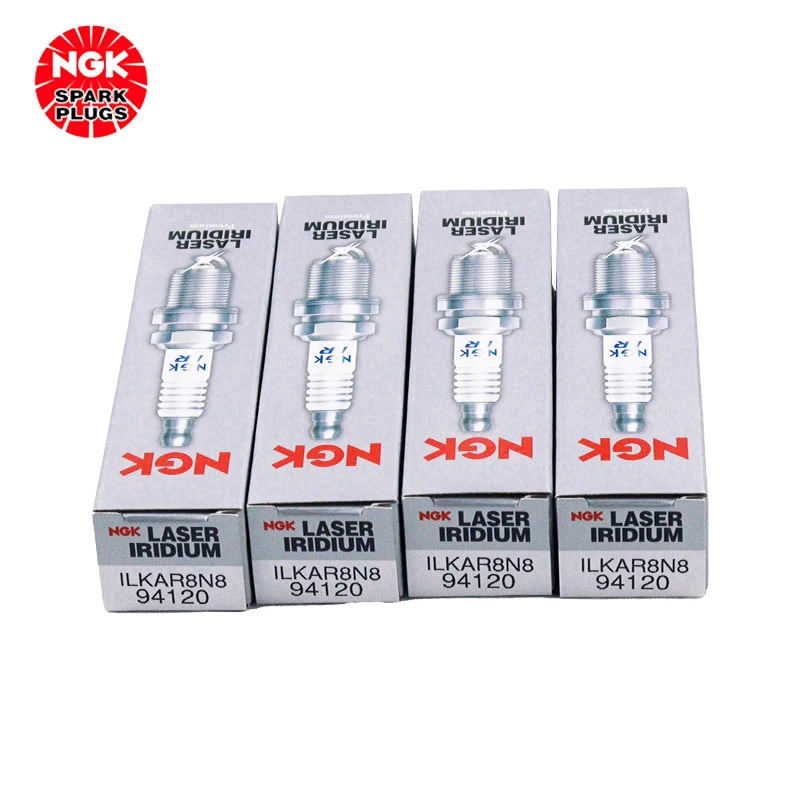 NGK Iridium Platinum Spark plug ILKAR8N8 94120 is suitable for MG HS GS RX5 RX8 2.0T（4PCS) - Image 5