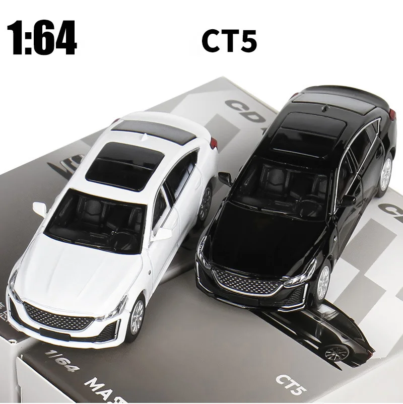 

MASDI 1:64 CT5 Black / White / Blue Diecast Model Car