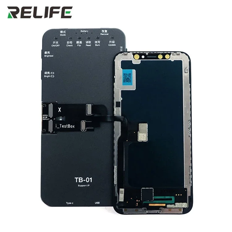 

RELIFE TB-01 screen board test display 3D touch repair Test Box for IPhone 6S-12 IPone 12 /12Pro/12ProMax/12Mini 17 models