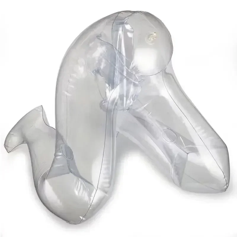 Masculino 3D inflable media pierna adulto Artificial Anal Real Vagina masturbadores taza Coño bolsillo muñeca transparente juguetes sexuales para