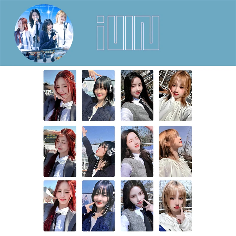 KPOP new album GIDLE 4pcs/set fate postcard gift collector card lomo card MINNIE SHUHUA Soyeon MIYEON YUQI photo card (G)I-DLE