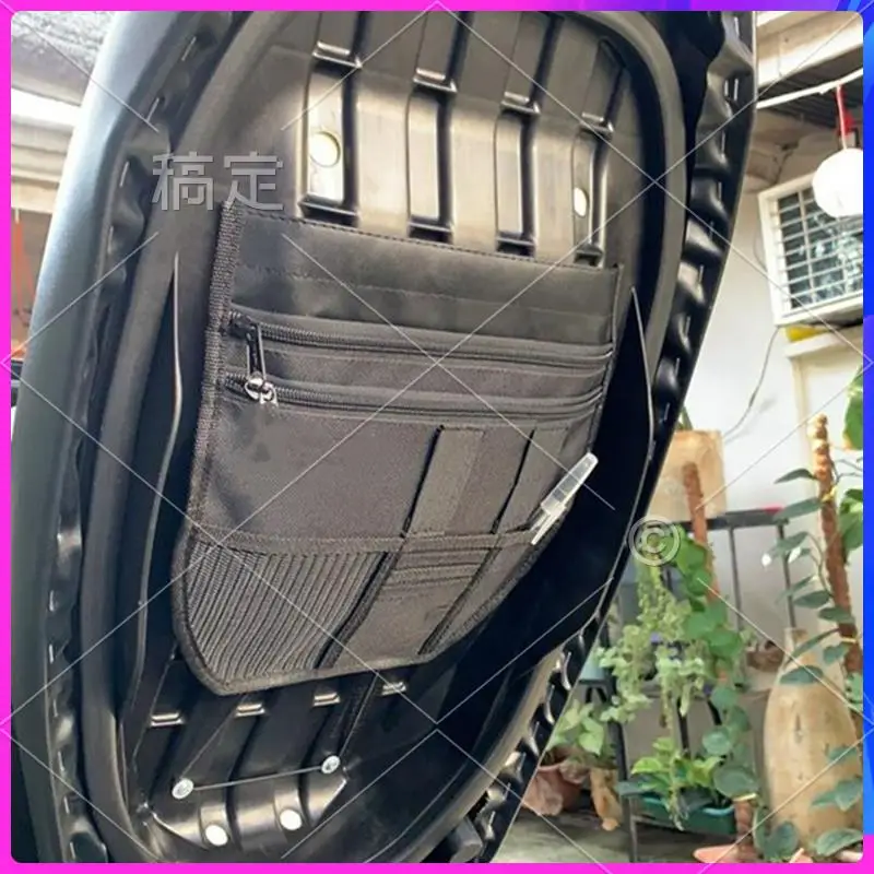 

AR-Seat Bag Canvas Bag Under Seat Organizer Document Small Object Storage Bag For YAMAHA NMAX 155 V1/V2