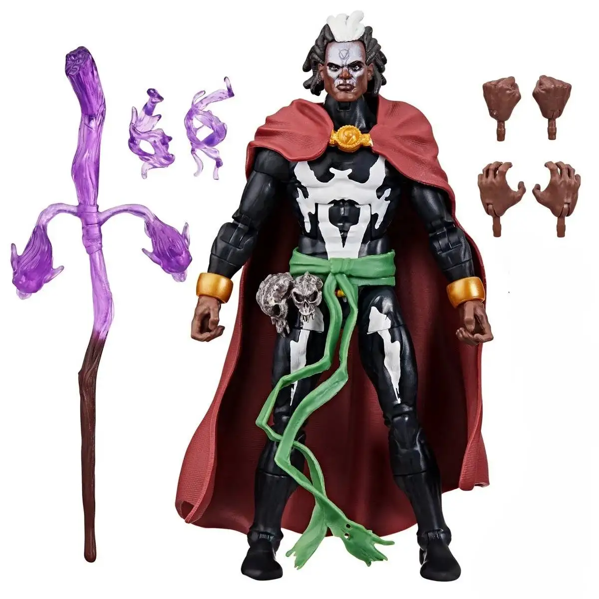 حكايات مارفل ليجندز الغريبة بلاك هارت عاصفة الدم دايمون هيلستورم فودو ولفيرين مون نايت ليليث دراكولا 6 بوصة شخصية الحركة