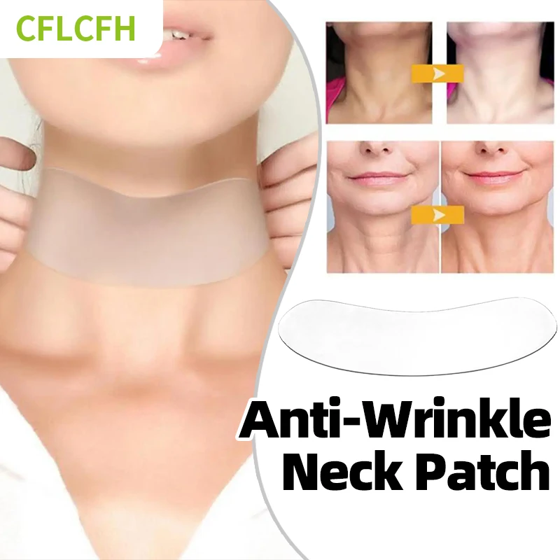 

Anti Wrinkle Patch Skin Care Anti Aging Neck Fine Lines Chin Wrinkle Removal Sticker Neck Firming Lifting Silicone Reusable Pad