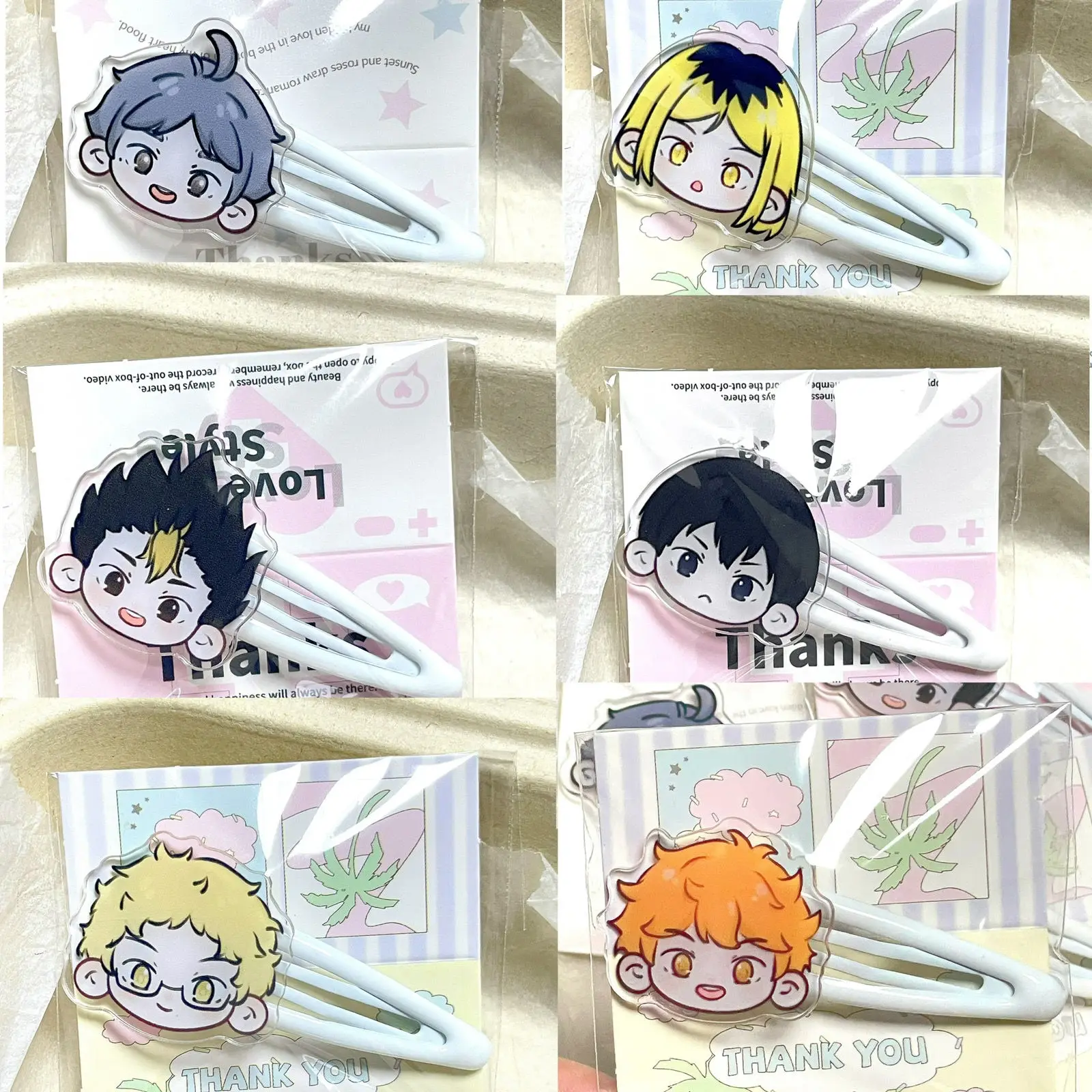 

Haikyuu Q Version шпилька для волос Kageyama Tobio головной убор украшение для карты заколка для волос заколка Хината шоё ювелирные изделия подарок на день рождения