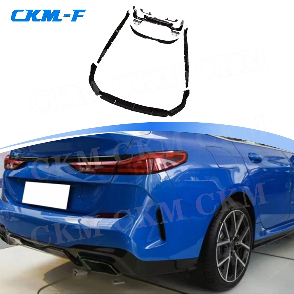 

ABS Front Lip Spoiler Rear Diffuser With Tail Pipe Side Skirts Rear Wing M style for BMW 2 Series F44 Sport 2021-2025 Body Kits