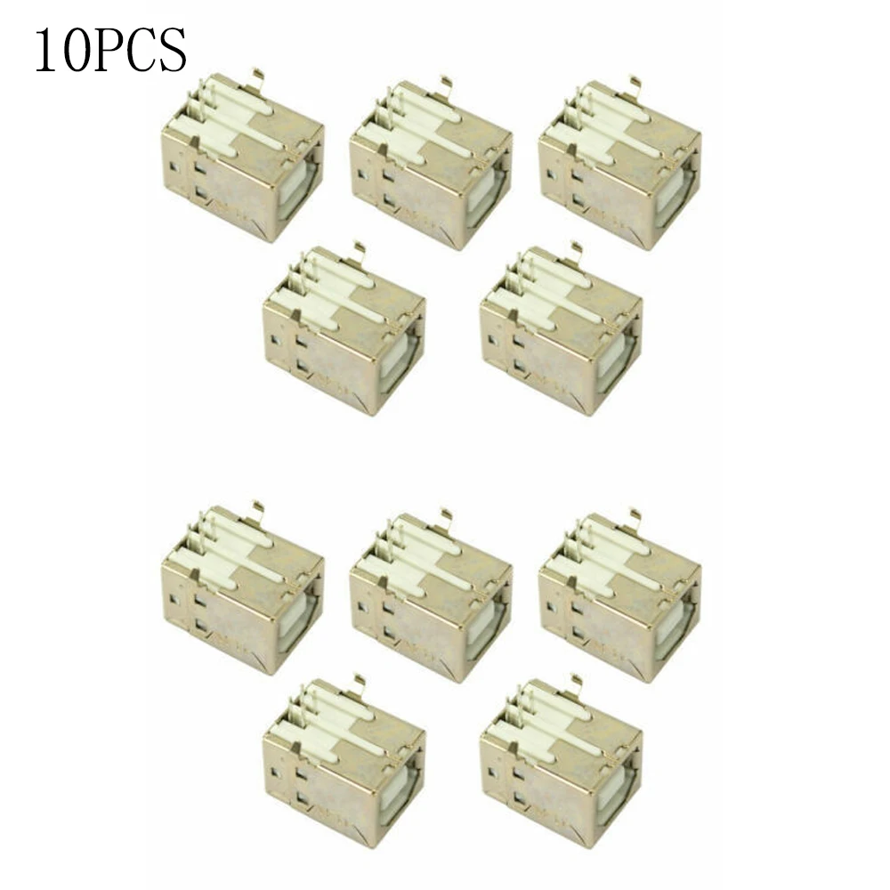 

10 pcs USB Port 2.0 Connector Type-B Female for Solder Printer