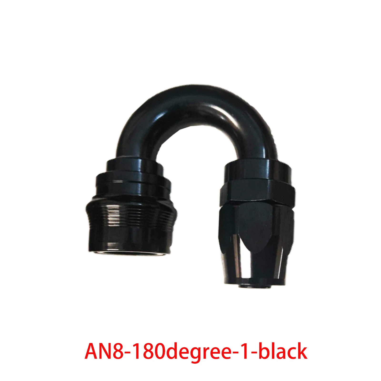 AN10 Slangaansluiting met snelsluiting -4AN -6AN -8AN -12AN ORB-adapter 0 ° /45 ° /90 ° /180 °   Draaibare aluminium fitting voor brandstofkoelerleiding