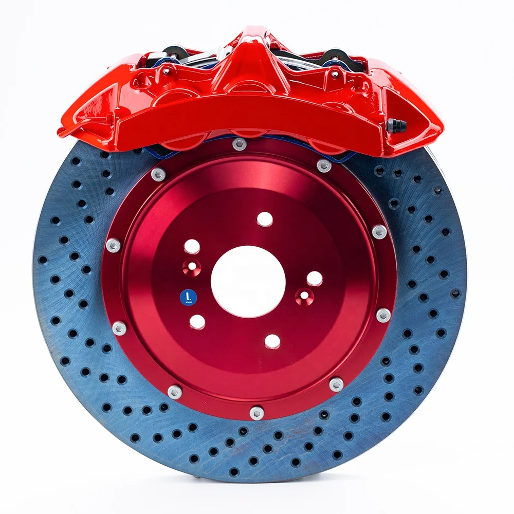 high performance 6 pot naineil brake racing 6 piston brake caliper gt6 big brake kit for accord
