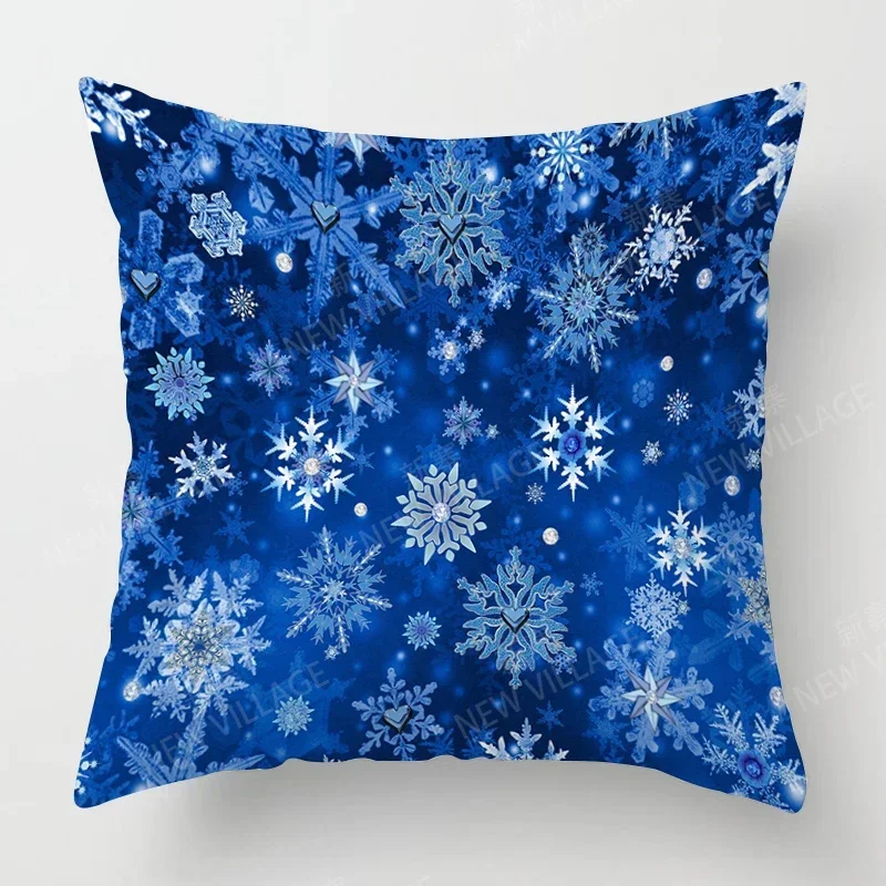 Christmas series pillowcases sofas cushion covers  home decor can be customized for holiday celebrations 40x40 50x50 60x60 35x35