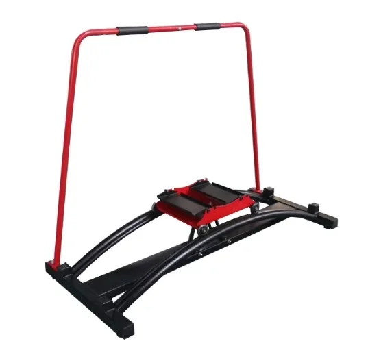 

Home Fitness Ski Machine Simulator Exercise Machine with Ski Poles, and Fitness App to Provide Total-Body Workouts