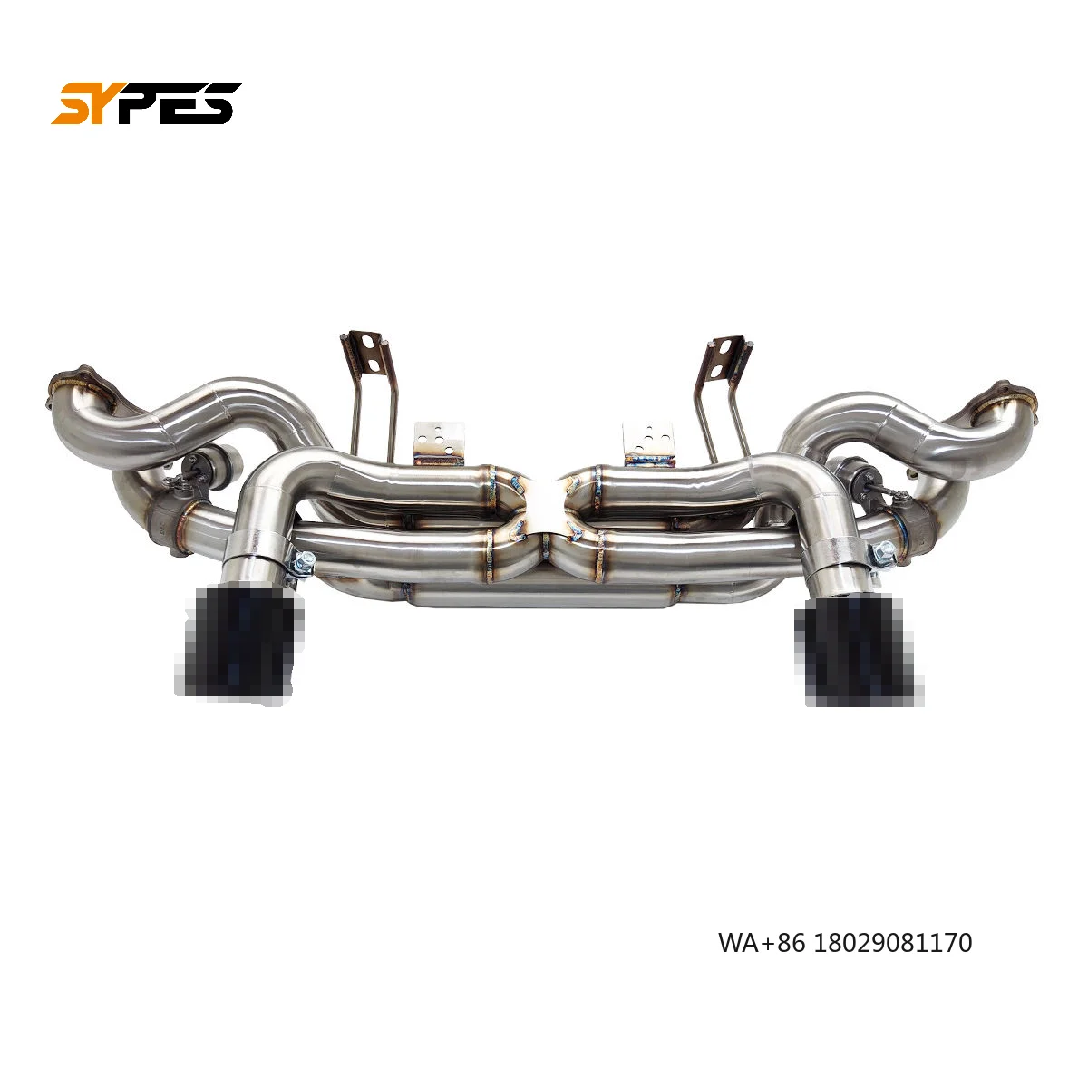 

Выхлопная система Valvetronic для Porsche 718 Boxster 2.0/2.5T, с клапанами, глушителем и выхлопной трубой Catback из нержавеющей стали SYPES