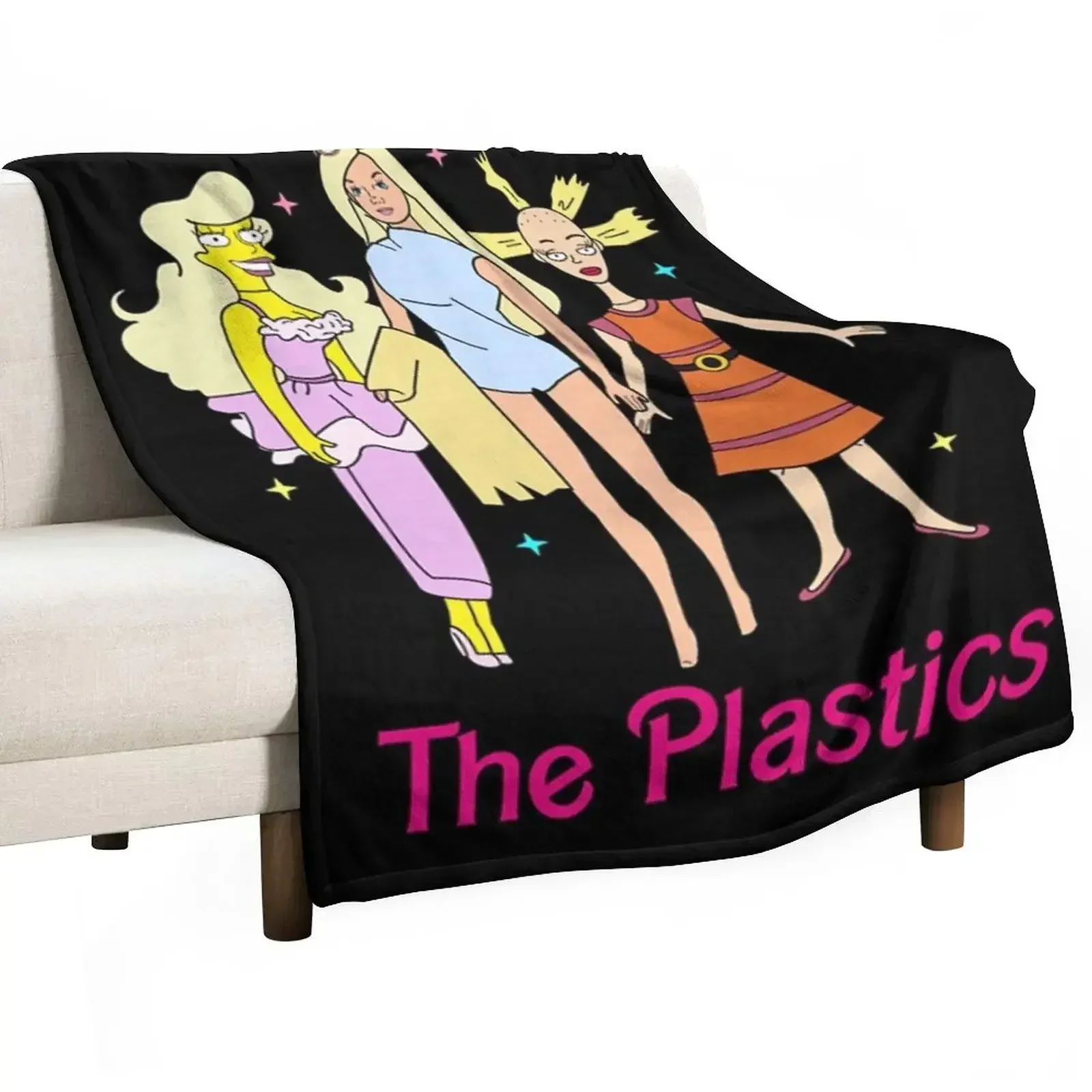 Plastics Throw Blanket Giant Sofa Shaggy Blankets