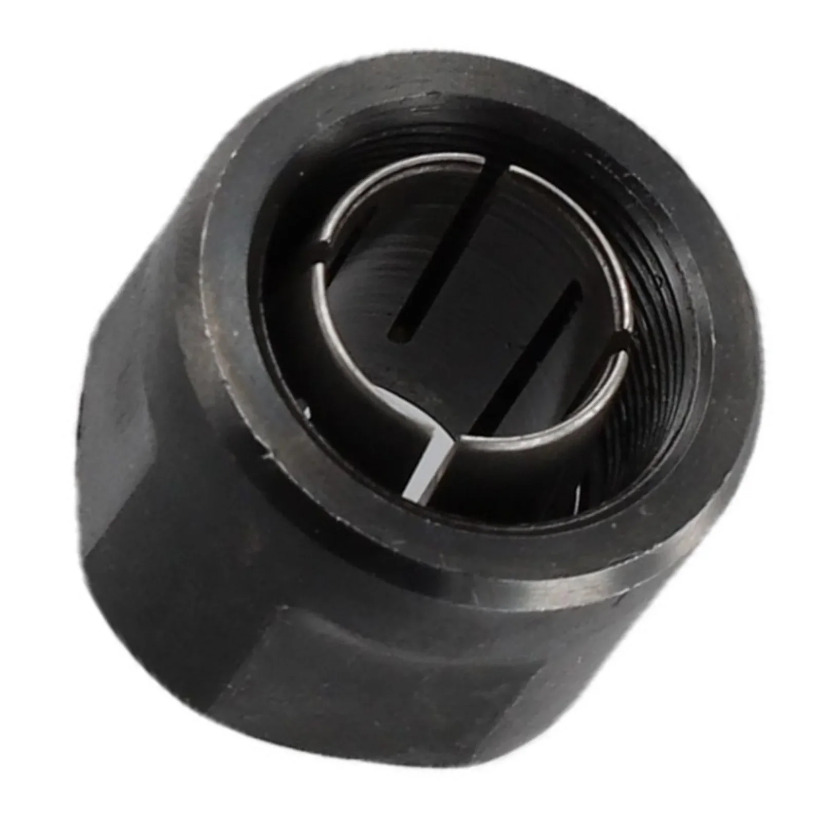 1Pc 1/2 Inch Black Collet-Nut Plunge Router Parts 12.7mm Center Hole For Makita 3612 Power Tool Accessories Replacement