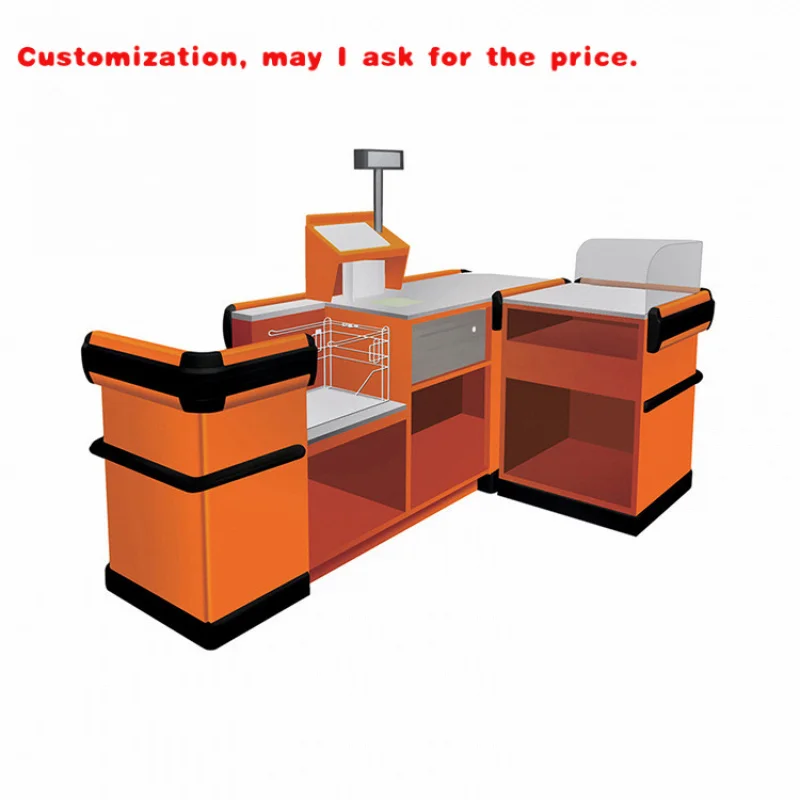 

на заказ. Розничный круглосуточный магазин, супермаркет, кассовый столик, касса, касса, магазин