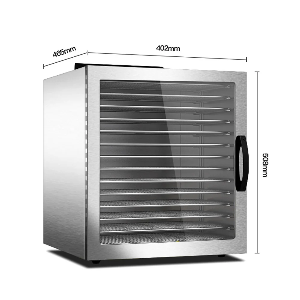 14-слойный дегидратор для пищевых продуктов и фруктов, умная сушилка для корма для собак, бытовая сушилка для фруктов для овощей