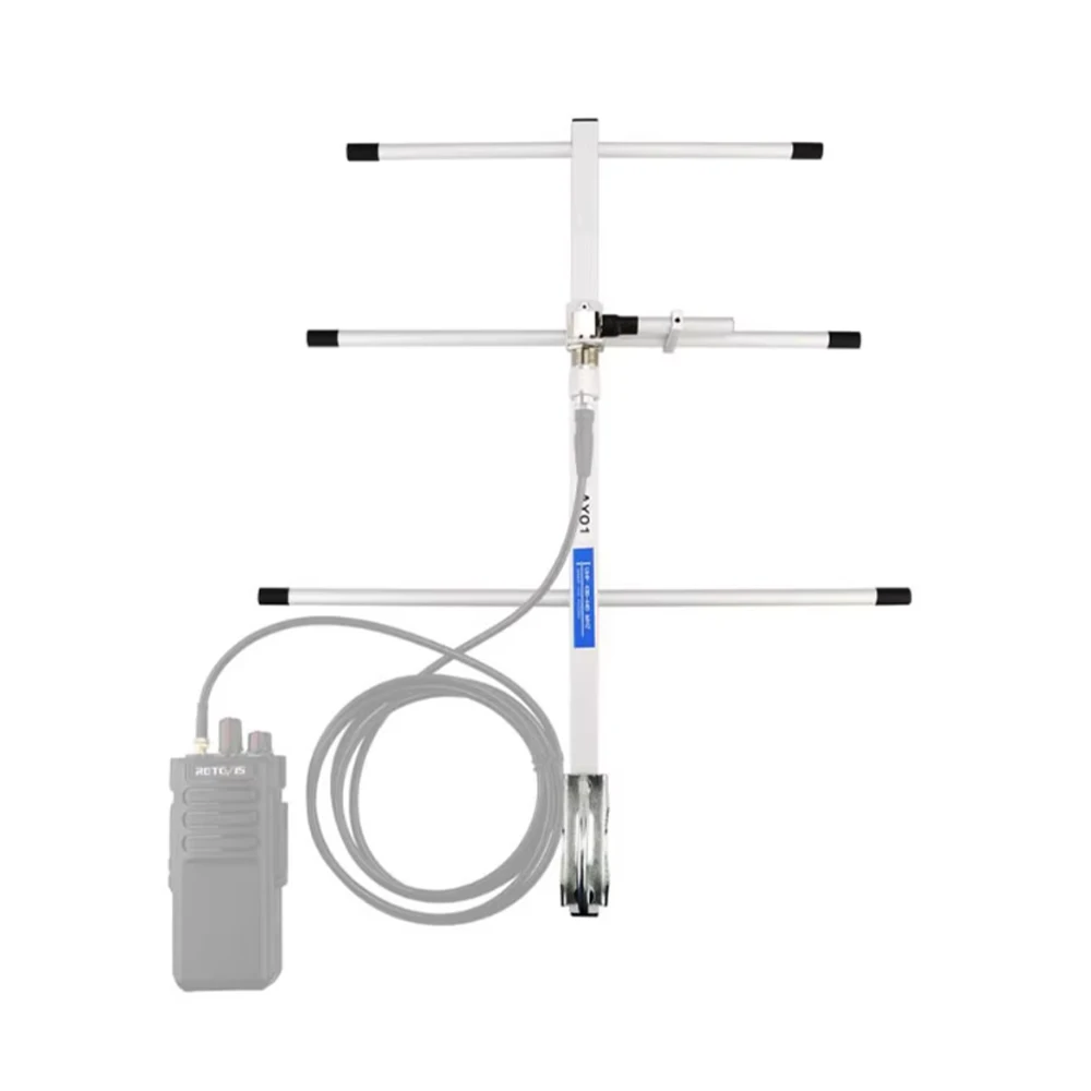 Ham Radio Yagi Antenna,UHF 400-470MHz Long-Range,7dBi Signal Booster for GMRS HT & FM