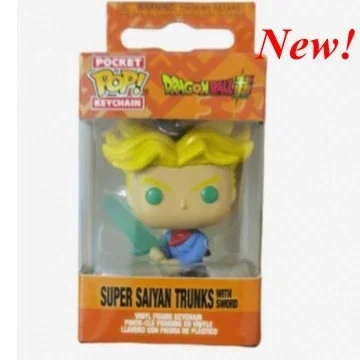 20 styles NEWest FUNKO Keychains Dragon Ballz Gohan Perfect Cell Master Roshi Piccolo Keychains  Action Collection Figure Toys