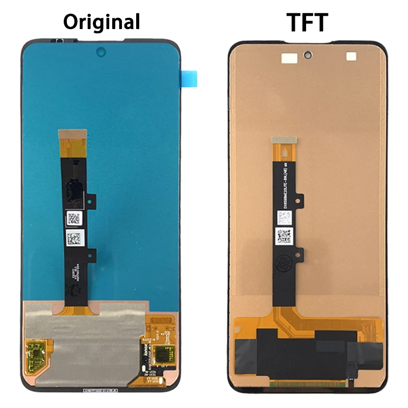 Numériseur d'écran tactile d'affichage à cristaux liquides de XT2139-1 pour Motorola Edge 20 Lite 20 ktLWindFrame 6.7 "Testé pour Motorola Edge 20 Lite