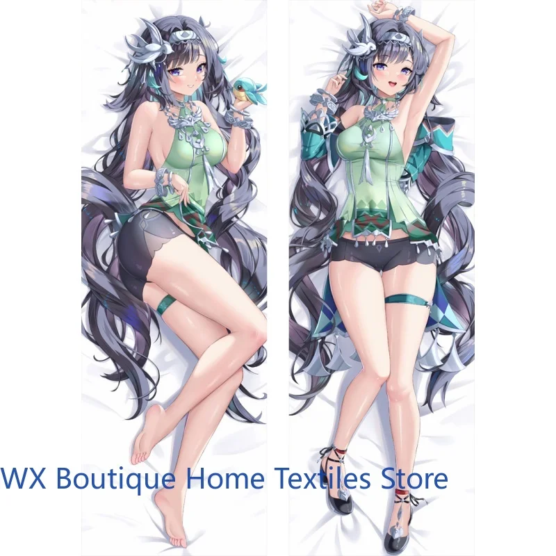 

Anime Dakimakura Pillow Case Genshin Impact Lan Yan Comic Dakis Long Body Pillow Cover Pillowcases