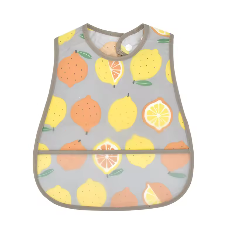 2023New Cartoon Pattern EVA Waterproof Pocket Lunch Feeding Bibs Adjustable Baby Bibs Cute Children Baby Apron Kids Burp Cloths - Image 30
