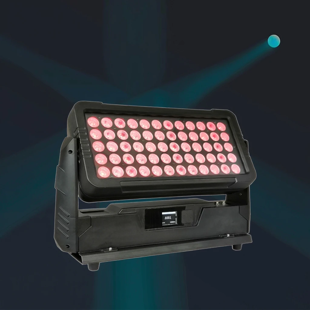 

60x10W RGBW 4in1 IP65 Outdoor LED City Color Lighting Architecture Wall Landscape Floodlight with Stage Lights Effect