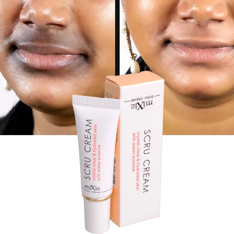 Magische Lippen aufhellen Peeling Entferner feuchtigkeit spendende Peeling verblassen dunkle Pigmentierung Creme Lippen Anti-Riss aufhellen Lippen