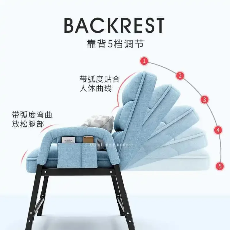 Computer Home Backrest Lazy Chair Comfortable Sedentary Esports Chair College Dorm Chair Recliner Sofa