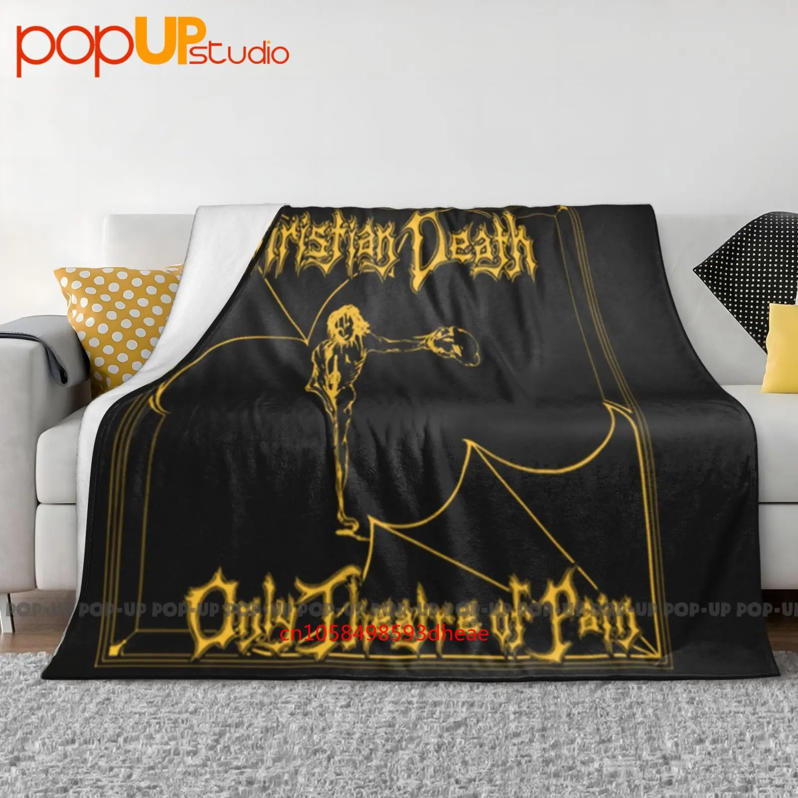 Christian Death 2 Ultra-Soft Blanket Quilt Winter Sofa Cover Bed Covers