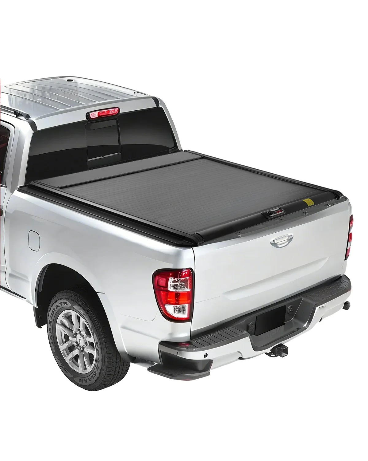 

2009-2025 Ram 1500 Retractable Hard Tonneau Cover Aluminum Alloy 5'7" Truck Bed Manual Waterproof Locking Silverado Ranger